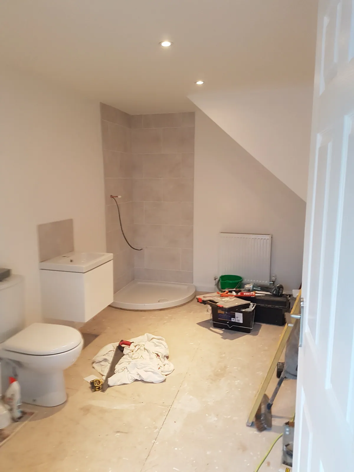 Garage to Wet Room Conversion – Bristol